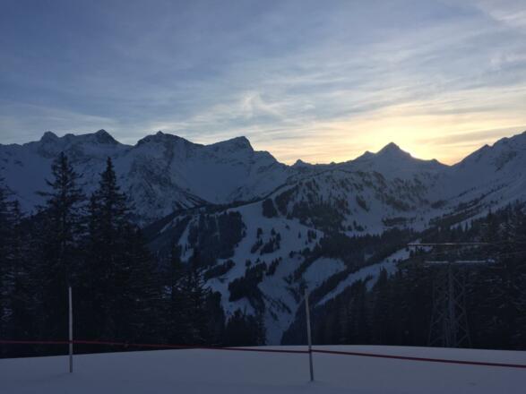 Ausblick❄️ Zimba⛰Mittagspitze🏔Schwarzhorn⛄️Winter