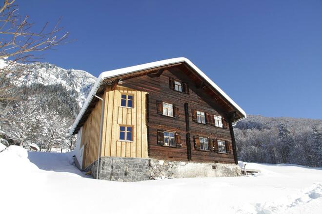 Winterhaus Südseite