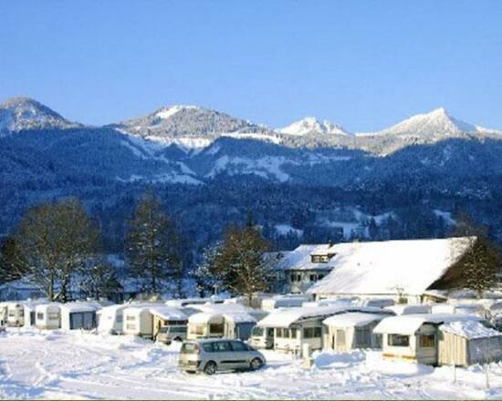 Auhof Camping im Winter