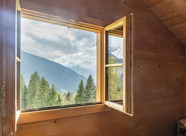 Ausblick auf die Berge