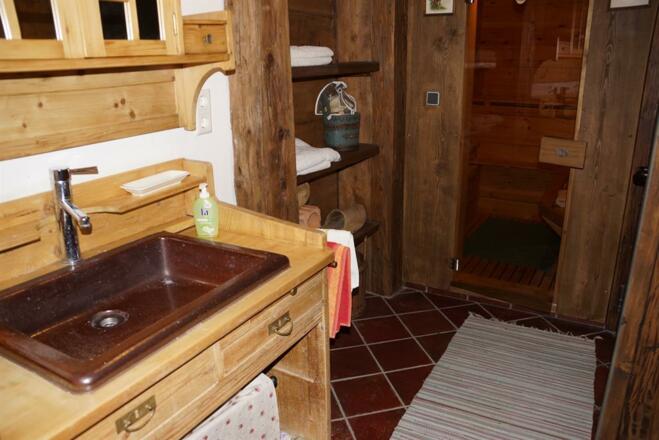 Ferienhaus Larcher, Sauna