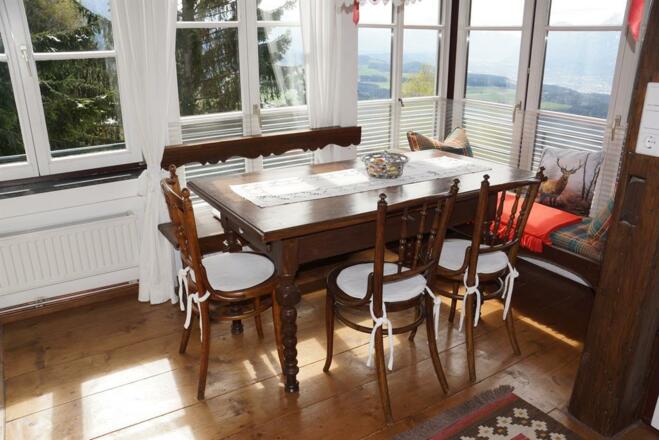 Ferienhaus Larcher, Essbereich