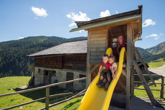 Spielplatz auf der Baumgartenalm 