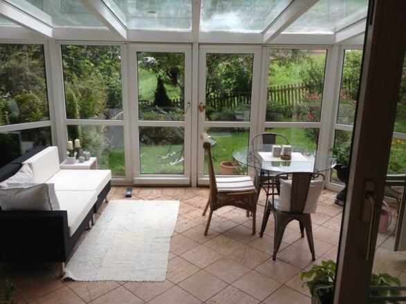 Wintergarten - nur im Frühjahr benutzbar