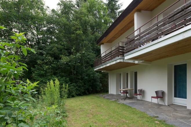 Haus außen unten