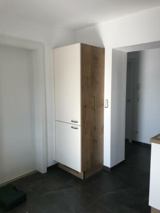 Küche in der Ferienwohnung Peotta