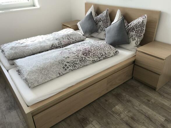 Schlafzimmer Ferienwohnung Peotta