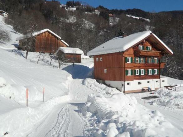 Hausansicht - Winter