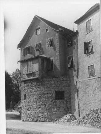 alte Aufnahme des Pulverturmes