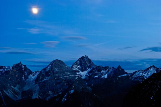 Blick auf die Tribulaune