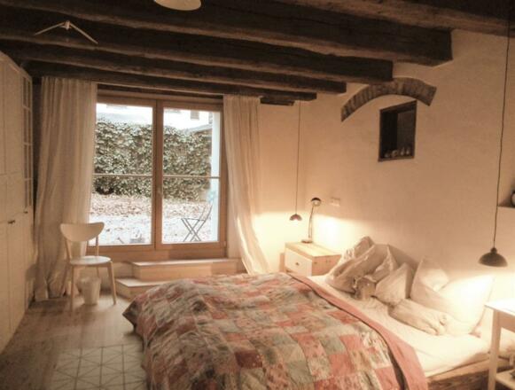 Ferienwohnung Fassbinder Schlafzimmer 2