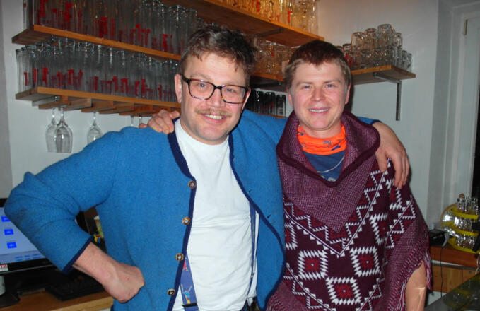 Die &quot;Zügellosen&quot; der Speiereck-Hütte, Leonhard und Philipp