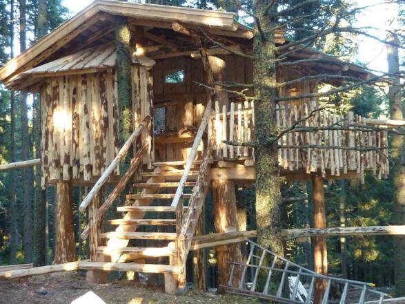 Baumhaus im Kugelwald vonTulfes