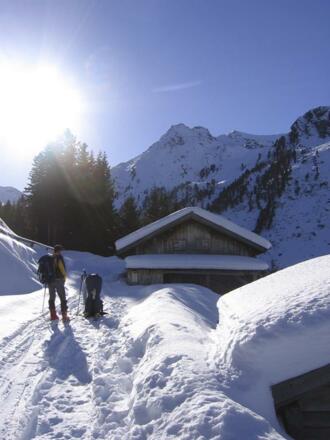 Winter in den Bergen