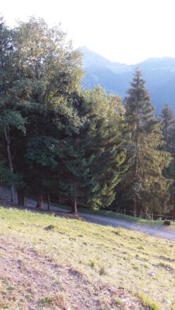 Vom Parkplatz zu den Drei Schwestern.