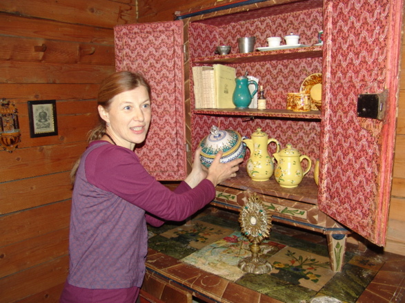 Historische Einrichtungsgegenstände im Forsthaus Bodinggraben