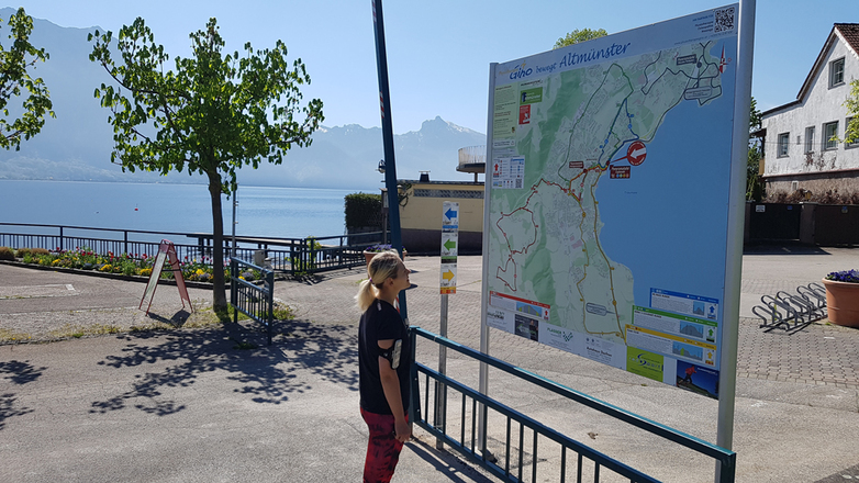 Bsp.: Panoramatafel Altmünster