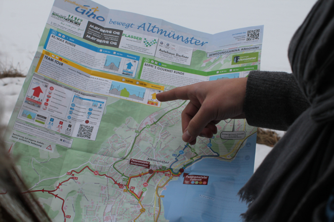 Bsp.: Streckenkarte Altmünster