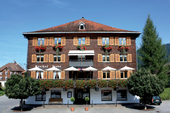 Seit 1838 steht die Krone für Gastfreundschaft und Behaglichkeit