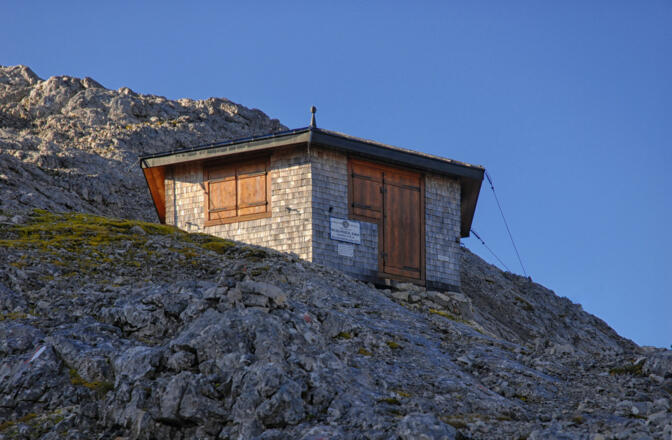 Wildalmkirchl-Biwak des ÖTK am Steinernen Meer, Hochkönig