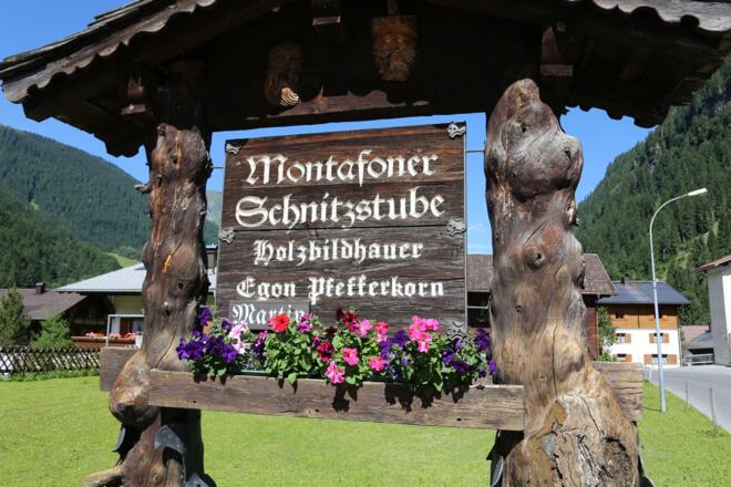 Kräuterweg "Probiar Amol" - Montafoner Schnitzstube