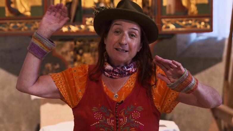 Die Sage „Bischof Theodul und der Teufel mit der Glocke“ erzählt von Hertha Glück ...