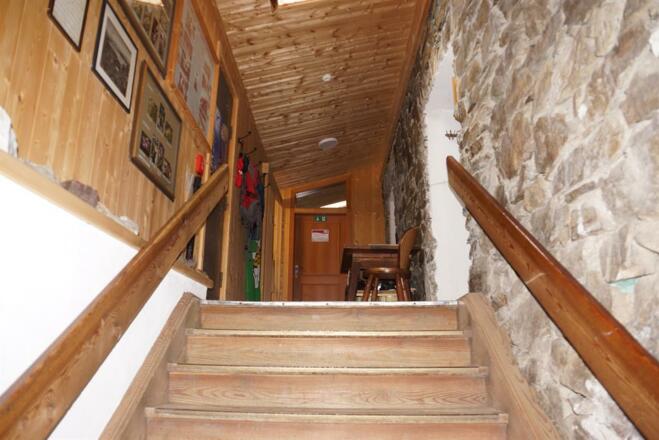 Glungezerhütte, Eingang