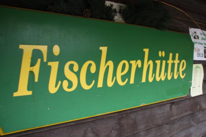 Die Fischerhütte im Freizeit- und Wildpark Untertauern.