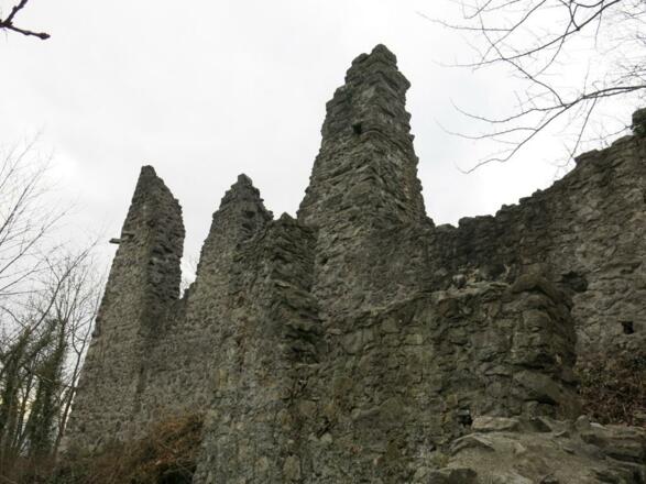 Palas mit Aufgang