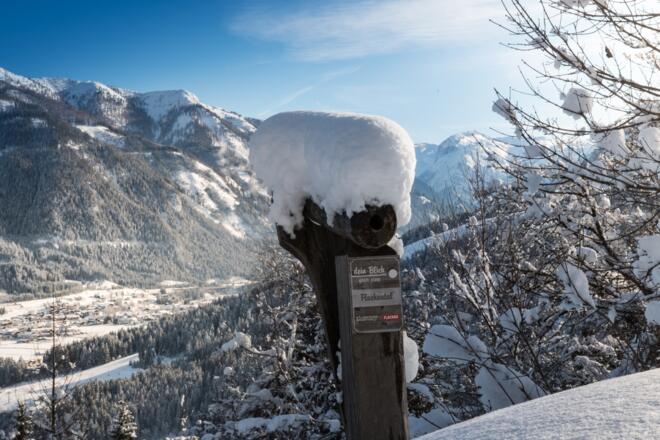 Aussichtspunkt Kropf beim Schloss Höch