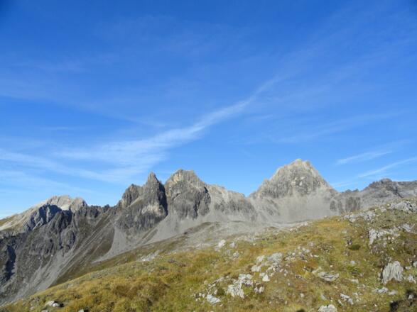 Hermannskarturm, Hermannskarspitze und Marchspitze