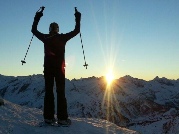 Sonnenuntergang am Hundskogel