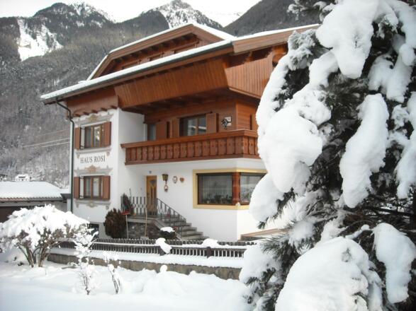 Haus Rosi im Winter