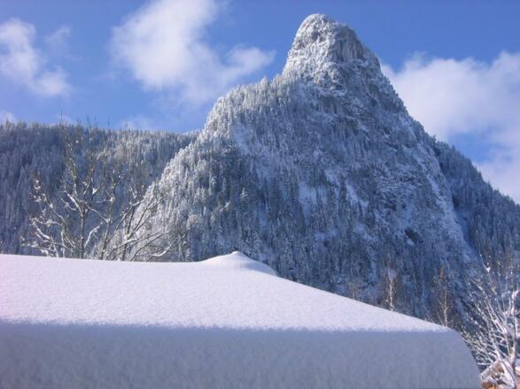 Blick Kofel Winter