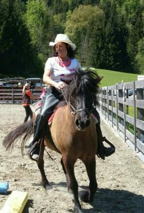 Die "Chefin"beim Turnier