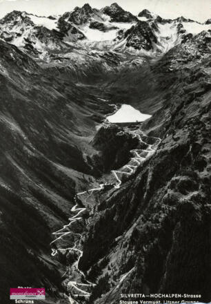 Silvretta Hochalpenstraße führt zum Vermuntsee