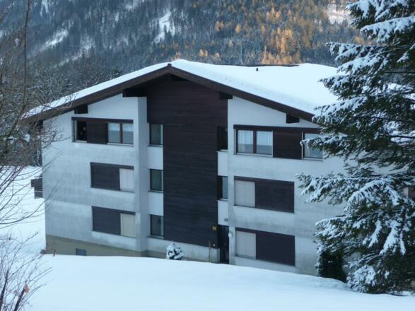 Appartement Rosa im Winter