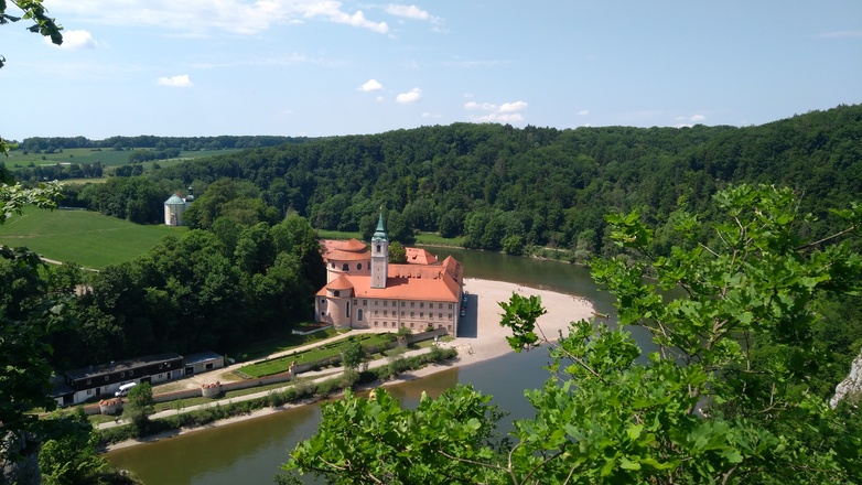 Kloster Weltenburg im Donaudurchbruch