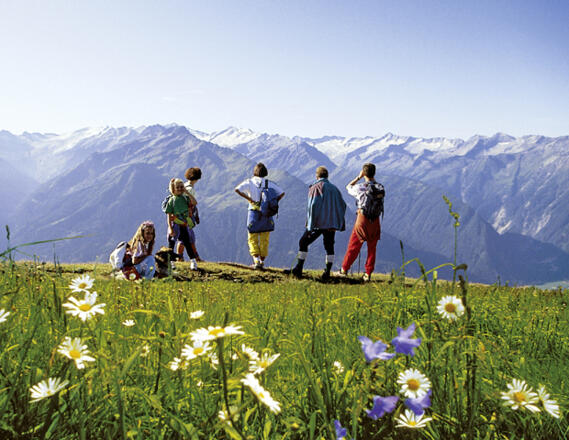 Wunderschöner Ausblick in die Hohen Tauern