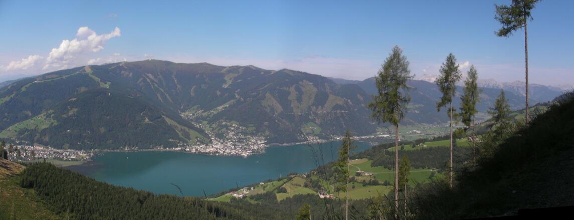 Panorama Zeller See - Schmittenhöhe