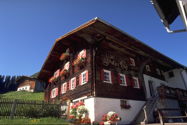 Walserhus in Warth