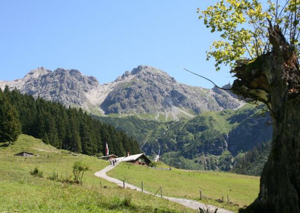 Wanderausflug zur Wiesalpe