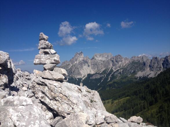 Blick zur Bischofsmütze