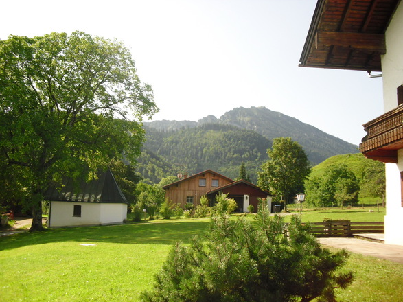 Blick vom Pattenberg zum Hochfelln
