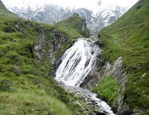Wasserfall am Seebach See