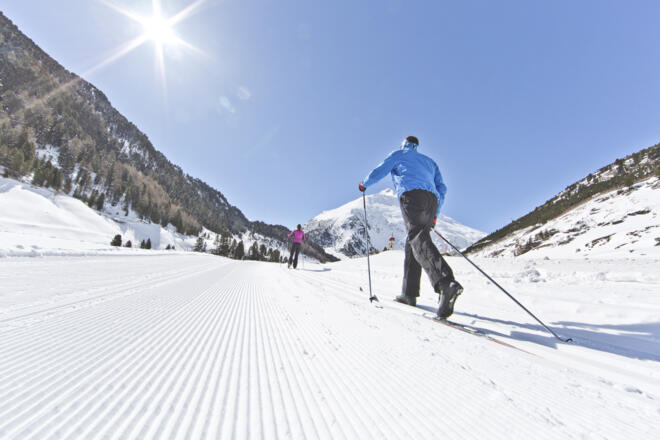 Übungsloipe Vent - bestens geeignet für Anfänger