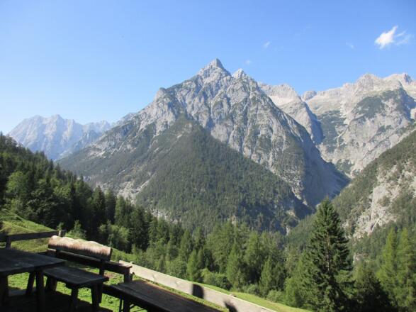 Ausblick von der Ganalm