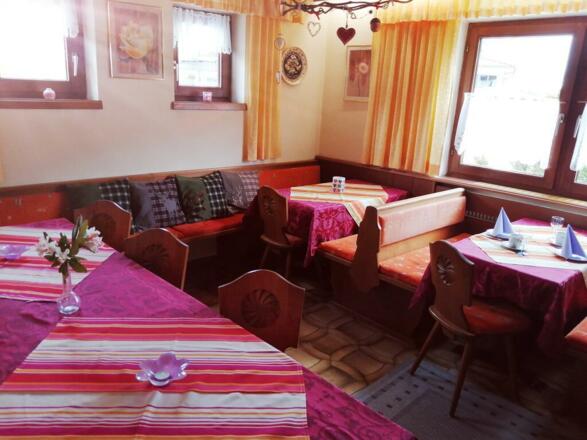 Frühstücksbereich Gästehaus Kössler