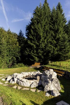 Naturkneippbereich Kesselschwand - Wassertretbecken