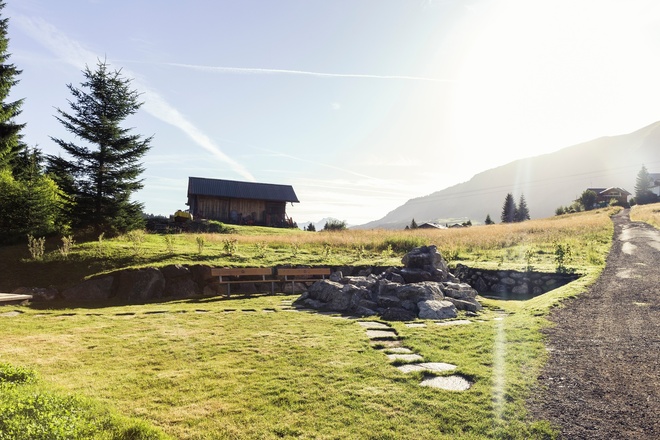 Naturkneippbereich Kesselschwand - Wassertretbecken